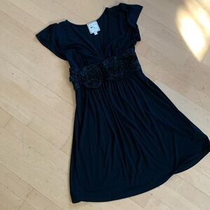 Black Rose mini dress